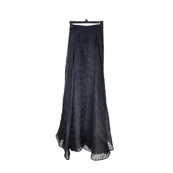 Milly Raffia Organza Maxi Circle Skirt New - Picture 3 of 11